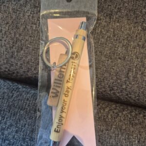 Cadeausetje pen met sleutelhanger