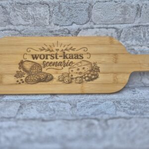 Borrelplank met handvat